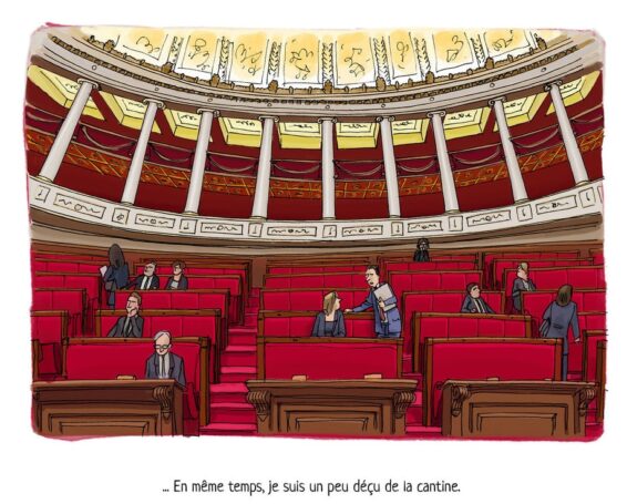 Dessin d'audience Assemblée Nationale Edition dessin de presse grand public
