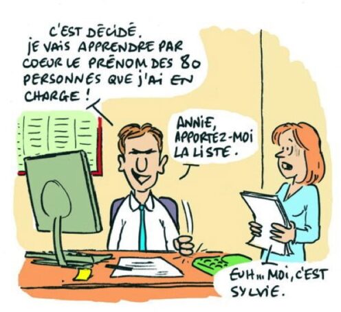 cartoon RH pour presse interne
