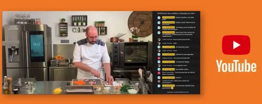 Cours de cuisine séminaires en visioconférences zoom meets teams ou en Streaming youtube vimeo Cours de cuisine séminaires en visioconférences zoom meets teams ou en Streaming youtube vimeo