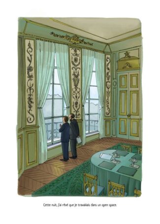Illustration d'actualités l'Elysée dessin de presse parution édition Journaux grand Public
