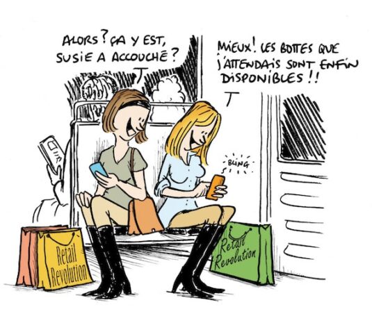 illustration Retail revolution presse spécialisée