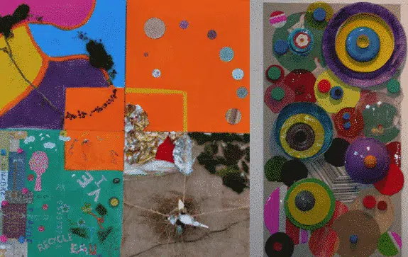 fresque art eco collage recup art fresque art eco collage recup art