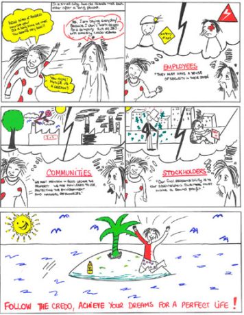 Team Building Ateliers Dessin : exposition des oeuvres et debriefing Team Building Ateliers Dessin : exposition des oeuvres et debriefing