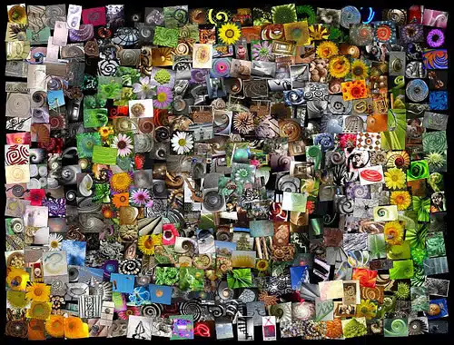 Création eco responsable collage Création eco responsable collage