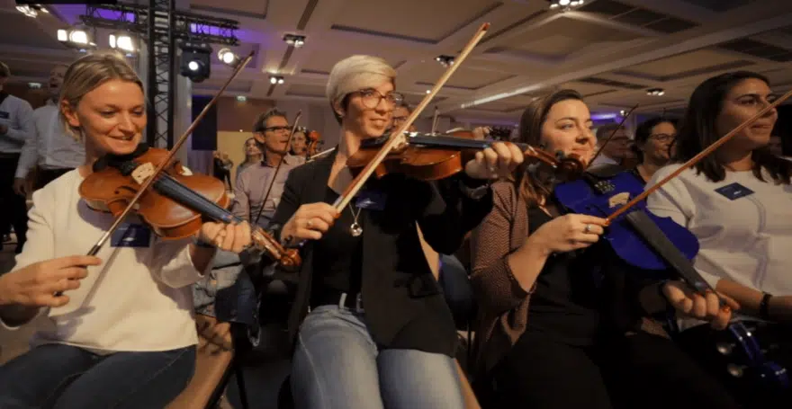 Orchestre Symphony Rock, apprentissage des harmonies Orchestre Symphony Rock, apprentissage des harmonies