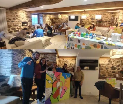 Fresque création et échange au sein de vos équipes Fresque création et échange au sein de vos équipes