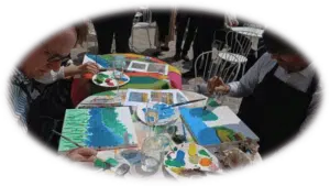 Evénement autour de la peinture dessin chatou Evénement autour de la peinture dessin chatou