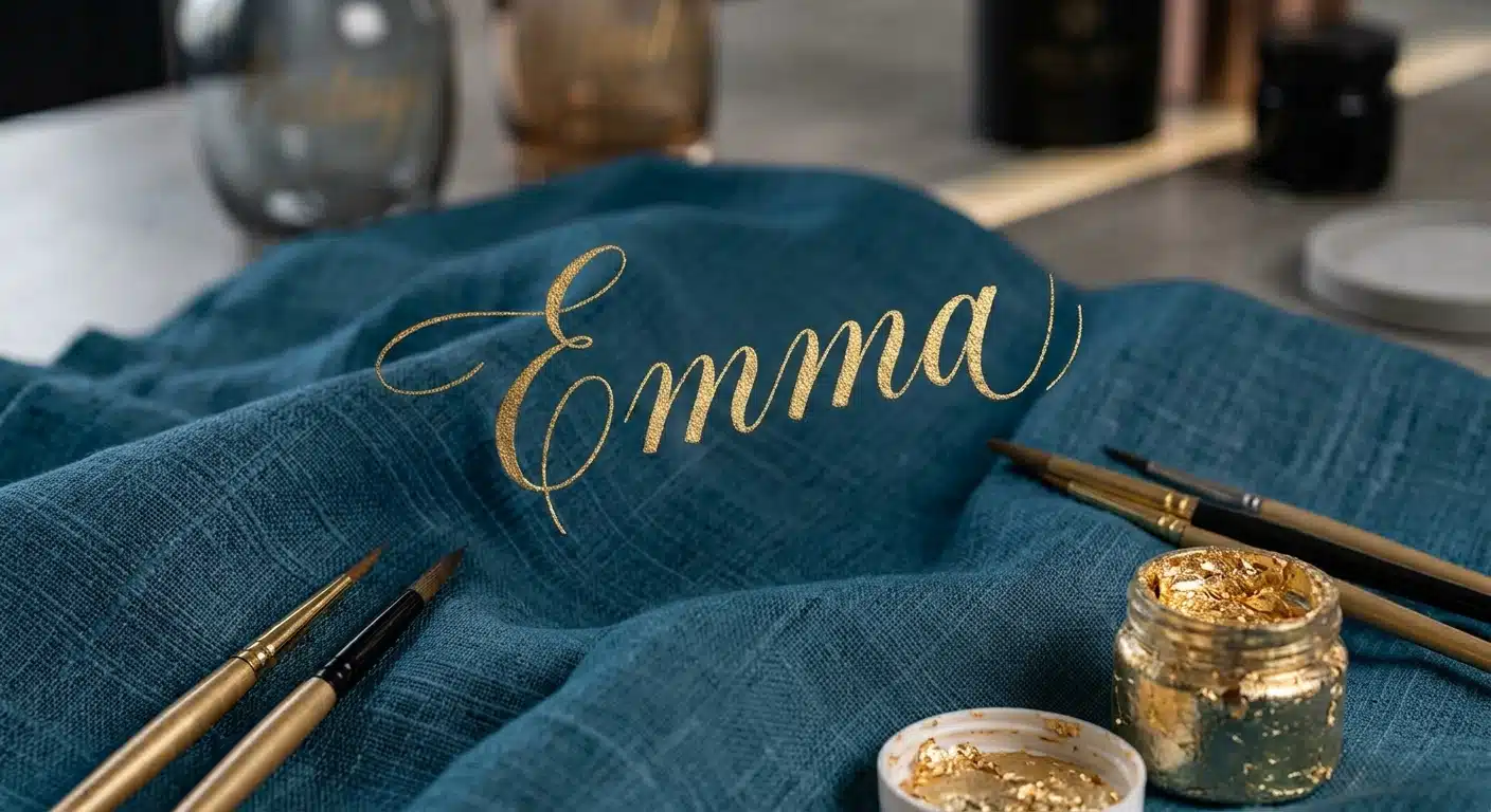 calligraphie sur tissu pour evenements calligraphie sur tissu Animation pour vos événements
